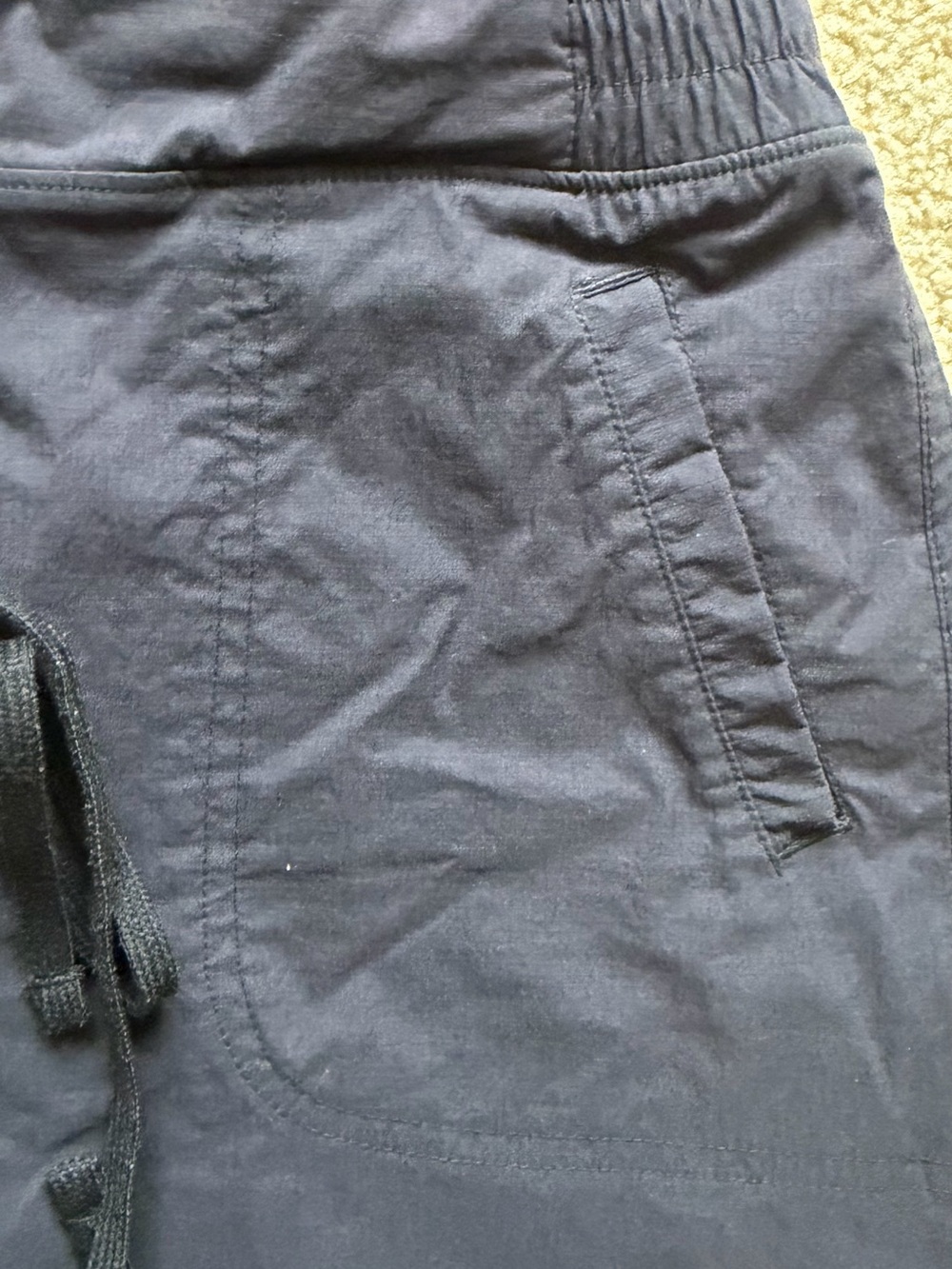 Eddie Bauer Navy Drawstring Casual Skirt - Picture 2 of 4